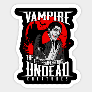 Vampire Sticker